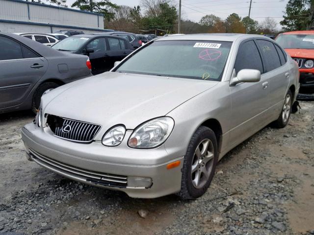 JT8BD69S840200908 - 2004 LEXUS GS 300 SILVER photo 2