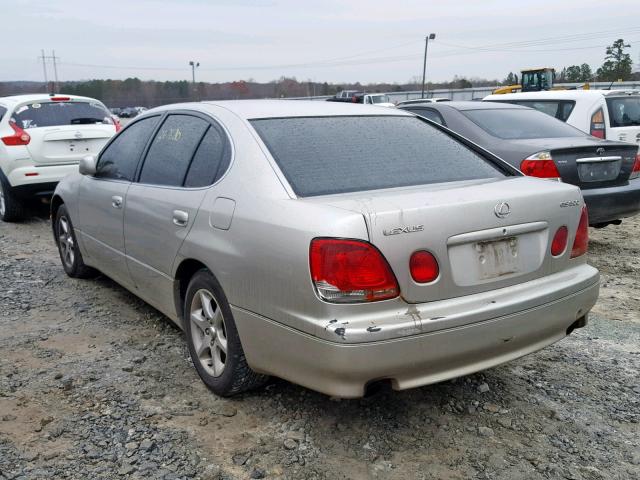 JT8BD69S840200908 - 2004 LEXUS GS 300 SILVER photo 3