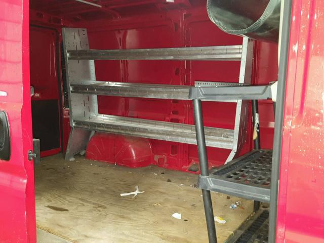 3C6TRVAG1GE105568 - 2016 RAM PROMASTER 红色 照片 6