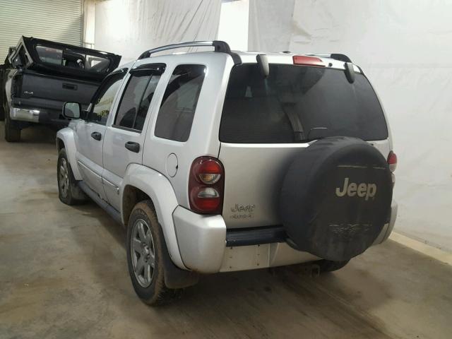 1J4GL58K36W213095 - 2006 JEEP LIBERTY LI SILVER photo 3