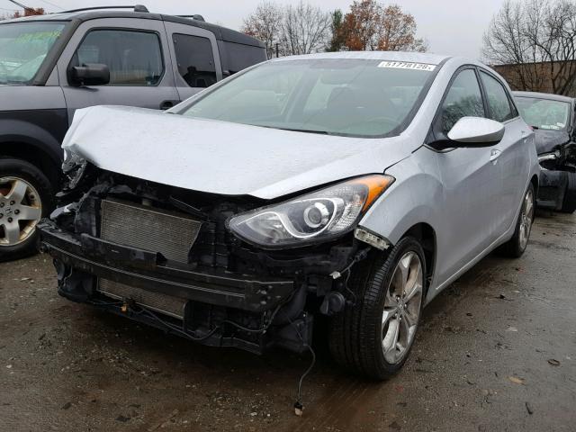 KMHD35LE9DU082284 - 2013 HYUNDAI ELANTRA GT SILVER photo 2