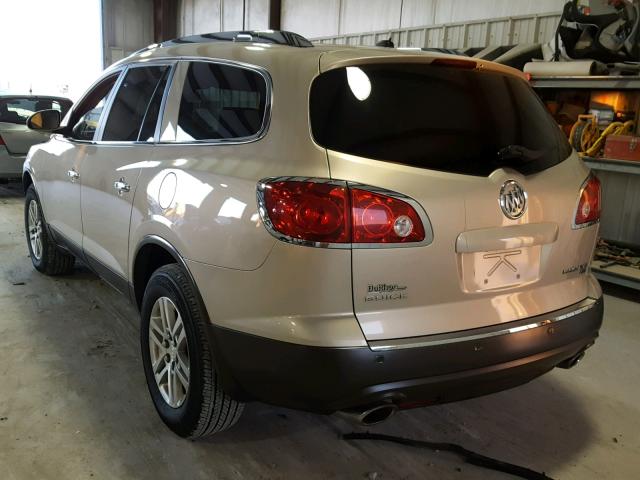 5GAER13768J148364 - 2008 BUICK ENCLAVE CX BEIGE photo 3