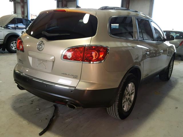 5GAER13768J148364 - 2008 BUICK ENCLAVE CX BEIGE photo 4