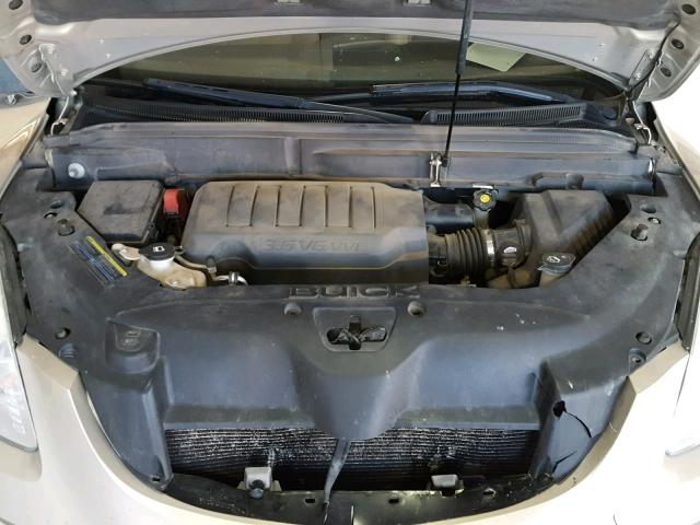 5GAER13768J148364 - 2008 BUICK ENCLAVE CX BEIGE photo 7