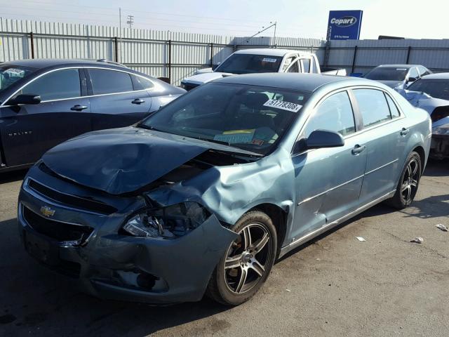 1G1ZH57B59F150953 - 2009 CHEVROLET MALIBU 1LT 蓝色 照片 2
