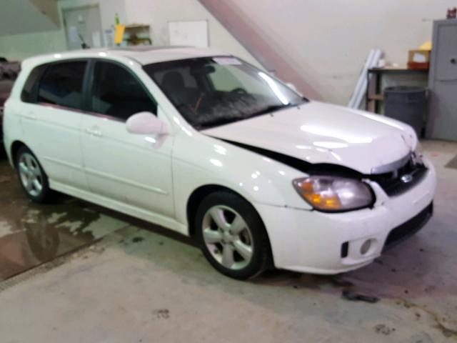 KNAFE161975007850 - 2007 KIA SPECTRA5 S WHITE photo 1