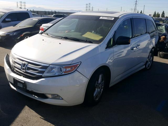 5FNRL5H93CB051433 - 2012 HONDA ODYSSEY TO WHITE photo 2