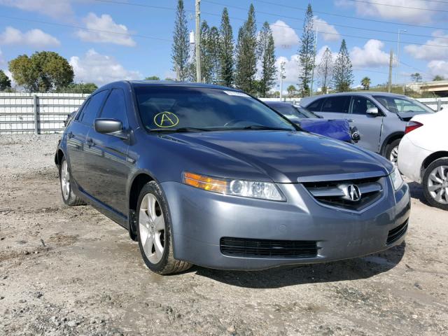 19UUA66274A074902 - 2004 ACURA TL CHARCOAL photo 1