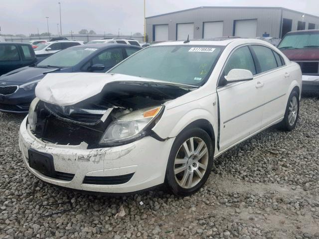 1G8ZS57N27F152802 - 2007 SATURN AURA XE WHITE photo 2