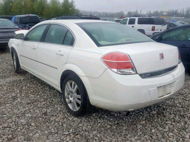 1G8ZS57N27F152802 - 2007 SATURN AURA XE WHITE photo 3