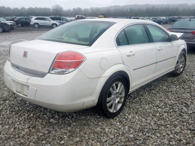 1G8ZS57N27F152802 - 2007 SATURN AURA XE WHITE photo 4