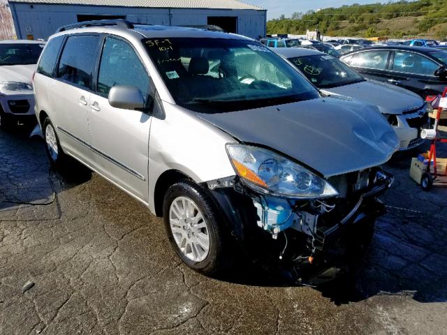 5TDZK22C57S095389 - 2007 TOYOTA SIENNA XLE SILVER photo 1