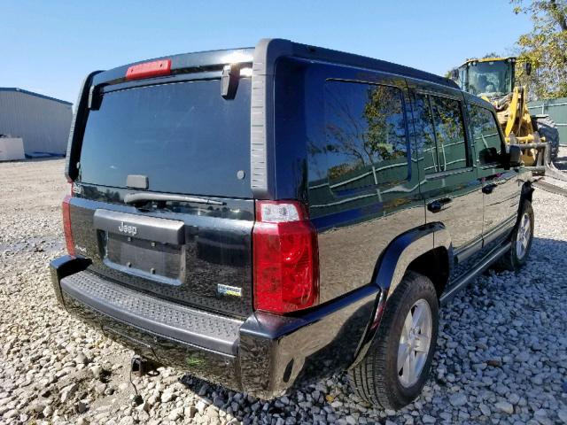 1J8HG48P47C699674 - 2007 JEEP COMMANDER შავი ფოტო 4