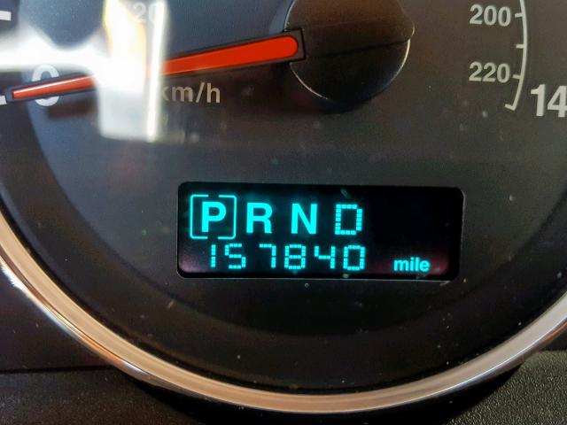 1J8HG48P47C699674 - 2007 JEEP COMMANDER შავი ფოტო 8