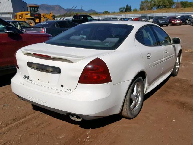 2G2WP522241102481 - 2004 PONTIAC GRAND PRIX WHITE photo 4