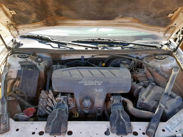 2G2WP522241102481 - 2004 PONTIAC GRAND PRIX WHITE photo 7