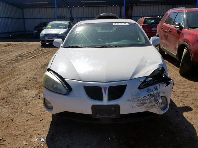 2G2WP522241102481 - 2004 PONTIAC GRAND PRIX WHITE photo 9