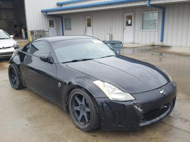 JN1AZ34D14T162347 - 2004 NISSAN 350Z COUPE BLACK photo 1