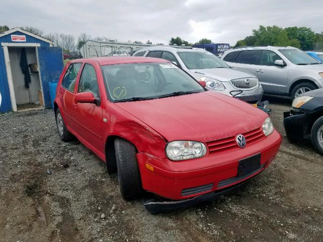 9BWFL61J454032709 - 2005 VOLKSWAGEN GOLF GL RED photo 1