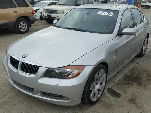 WBAVD33516KV66830 - 2006 BMW 330 XI SILVER photo 2