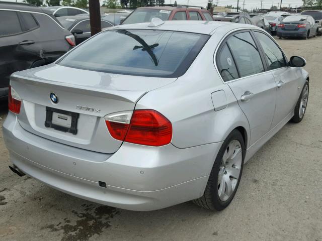 WBAVD33516KV66830 - 2006 BMW 330 XI SILVER photo 4