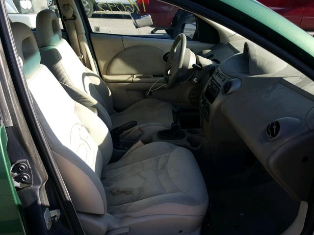 1G8AZ52F94Z102403 - 2004 SATURN ION LEVEL GREEN photo 5