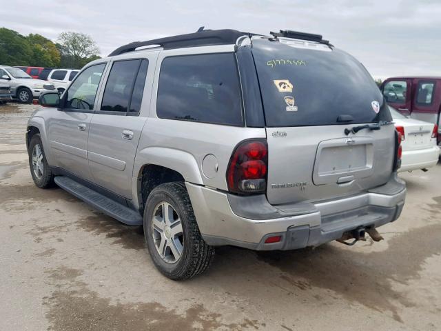 1GNET16S056200836 - 2005 CHEVROLET TRAILBLAZE SILVER photo 3