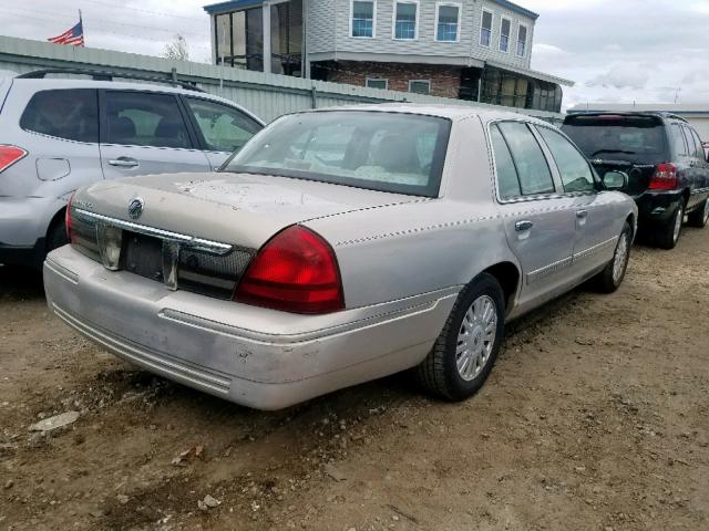 2MEFM75V17X614450 - 2007 MERCURY GRAND MARQ TAN photo 4