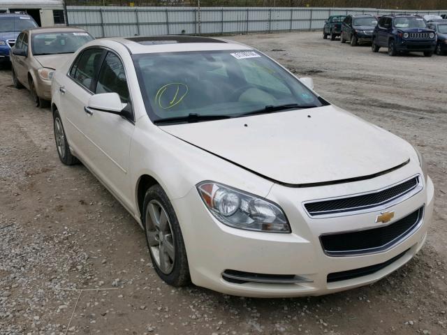 1G1ZD5E00CF321581 - 2012 CHEVROLET MALIBU 2LT WHITE photo 1