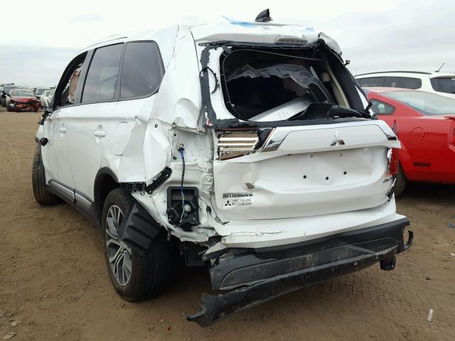 JA4AZ3A38JZ022839 - 2018 MITSUBISHI OUTLANDER WHITE photo 3