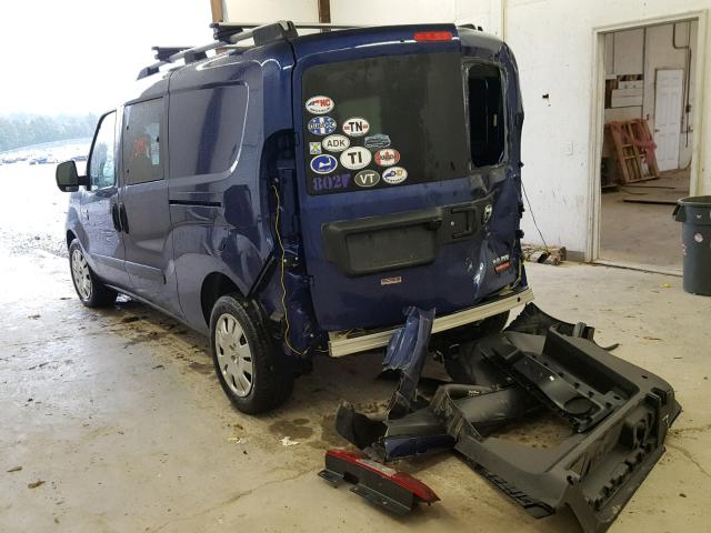 ZFBERFBB5H6E95047 - 2017 RAM PROMASTER 蓝色 照片 3