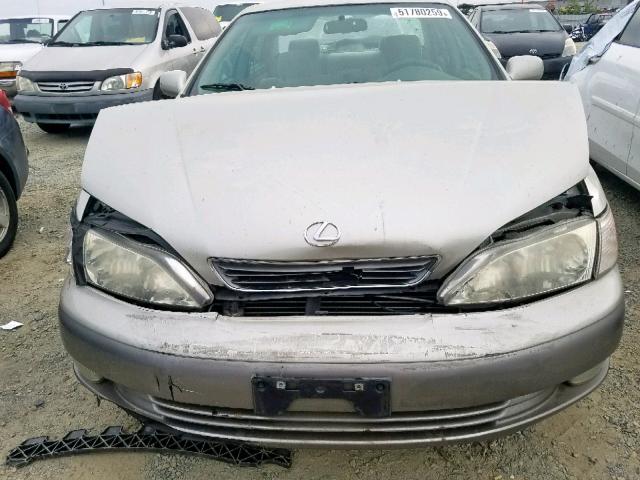 JT8BF22G3V0065413 - 1997 LEXUS ES 300 GOLD photo 7