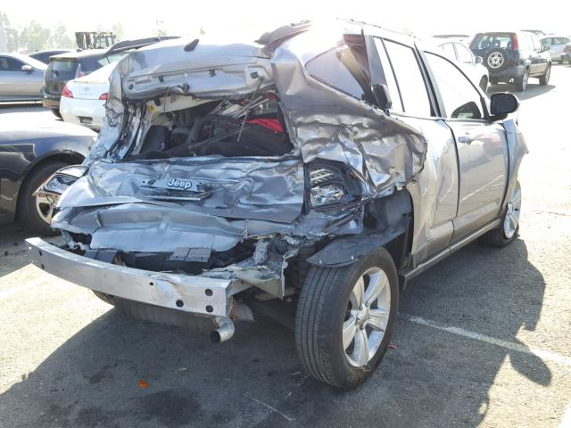 1C4NJCBAXHD124081 - 2017 JEEP COMPASS SP 灰色 照片 4