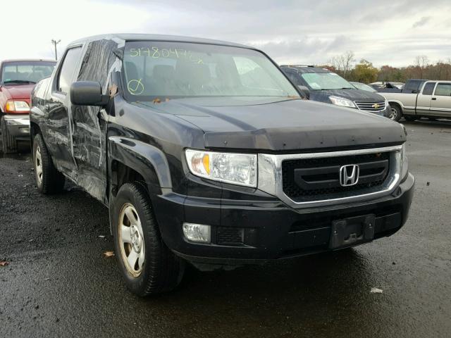 5FPYK1F27BB006031 - 2011 HONDA RIDGELINE BLACK photo 1