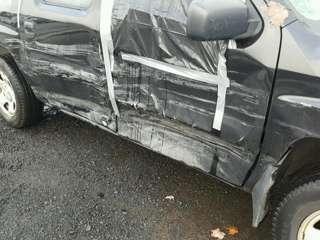 5FPYK1F27BB006031 - 2011 HONDA RIDGELINE BLACK photo 9