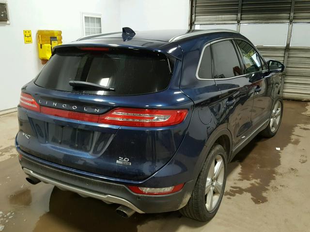 5LMCJ1A96FUJ20442 - 2015 LINCOLN MKC BLUE photo 4