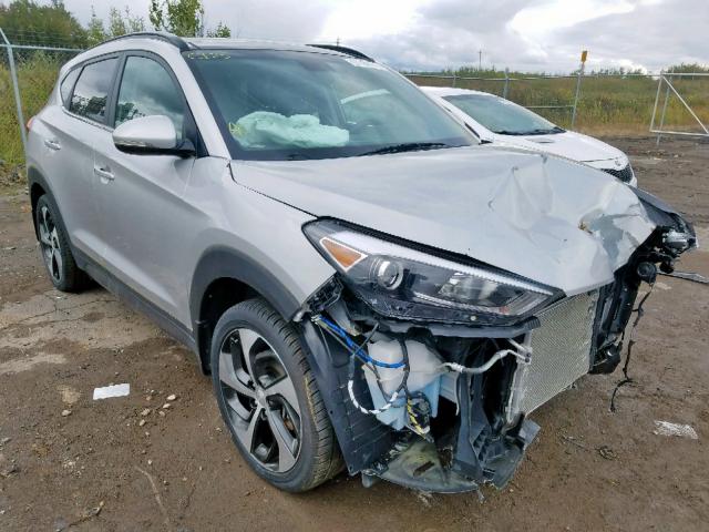 KM8J3CA27GU217346 - 2016 HYUNDAI TUCSON LIM SILVER photo 1