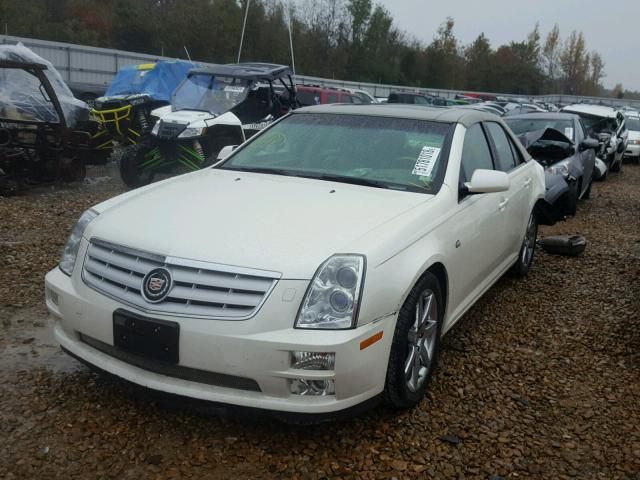 1G6DC67A750197463 - 2005 CADILLAC STS WHITE photo 2
