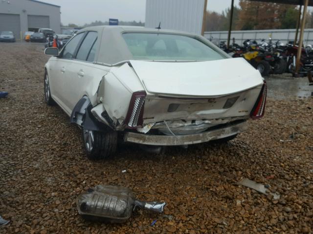 1G6DC67A750197463 - 2005 CADILLAC STS WHITE photo 3