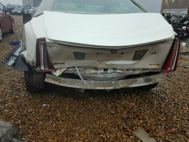 1G6DC67A750197463 - 2005 CADILLAC STS WHITE photo 9