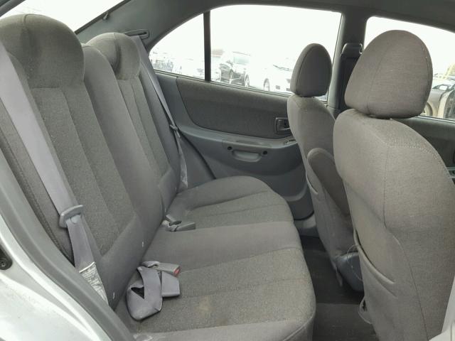 KMHCG45C12U373526 - 2002 HYUNDAI ACCENT GL SILVER photo 6