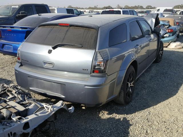 2D4FV47VX7H845046 - 2007 DODGE MAGNUM SXT GRAY photo 4