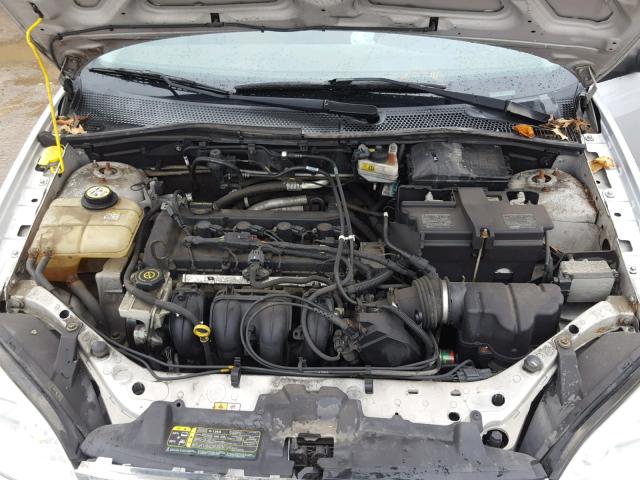 1FAFP34N57W248528 - 2007 FORD FOCUS ZX4 SILVER photo 7