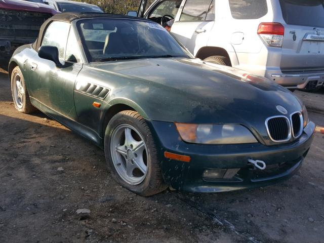 4USCH7328VLE02914 - 1997 BMW Z3 1.9 GREEN photo 1