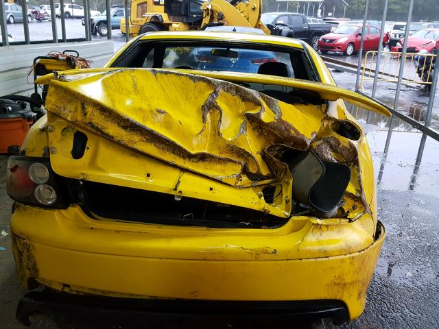 6G2VX12UX5L372062 - 2005 PONTIAC GTO YELLOW photo 9