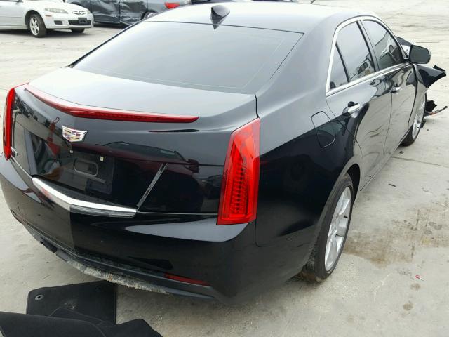 1G6AA5RA0F0102386 - 2015 CADILLAC ATS BLACK photo 4