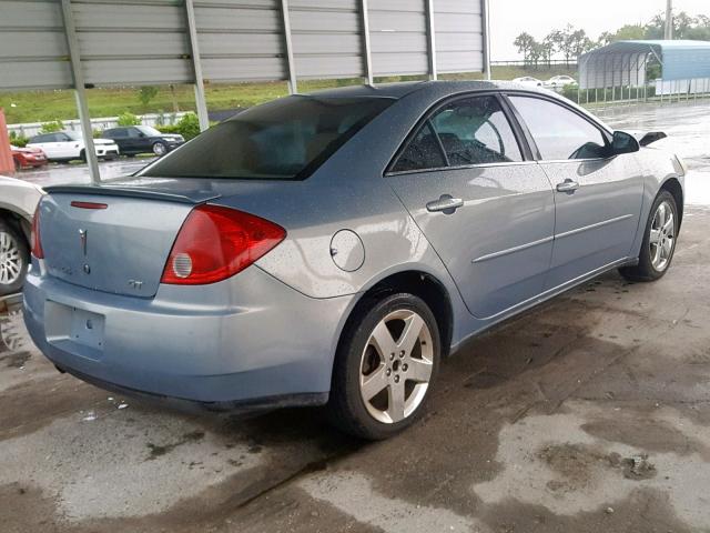 1G2ZH58N874253443 - 2007 PONTIAC G6 GT GRAY photo 4