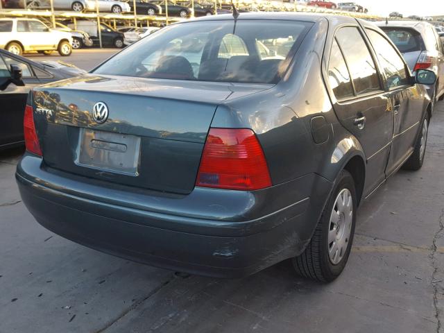 3VWRK69MX3M151419 - 2003 VOLKSWAGEN JETTA GL GREEN photo 4