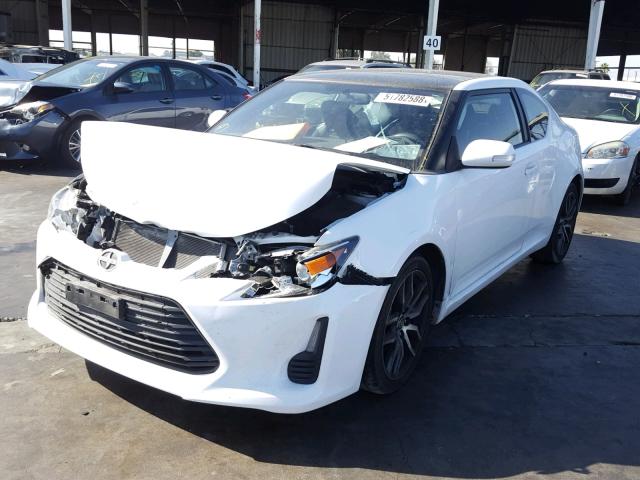 JTKJF5C72E3080666 - 2014 TOYOTA SCION TC შავი ფოტო 2
