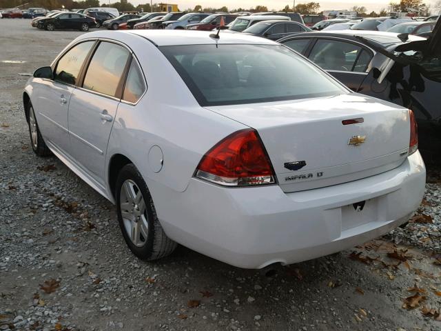 2G1WB5E31E1101654 - 2014 CHEVROLET IMPALA LIM WHITE photo 3